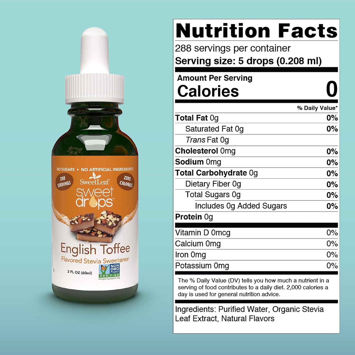 SweetLeaf Sweet Drops - Flavored Stevia Liquid Sweetener